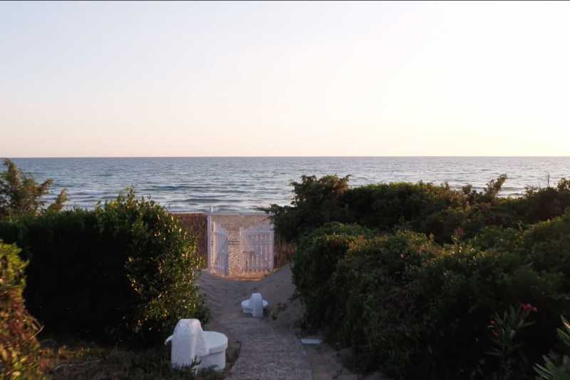 Beachfront villas