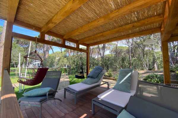 private villa by the sea for rent in Castiglione della Pescaia with swimming pool and large private park and exclusive place on the beach 22